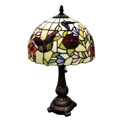 tiffany style butterfly table lamp