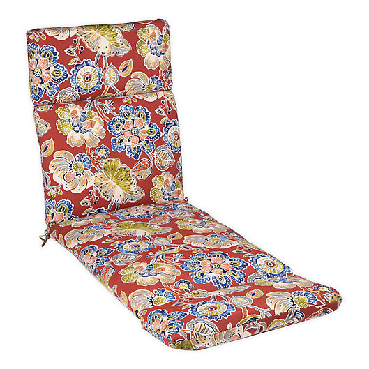 Alternate image 1 for Destination Summer Print Outdoor Chaise Lounge Chair Cushion