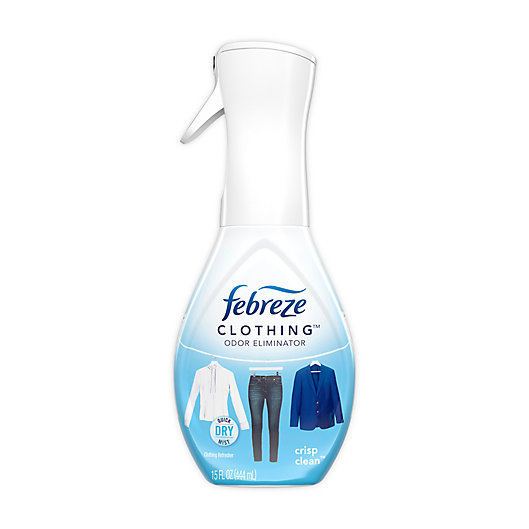 Alternate image 1 for Febreze® 15 oz. Clothing™ Crisp Clean™ Odor Eliminator