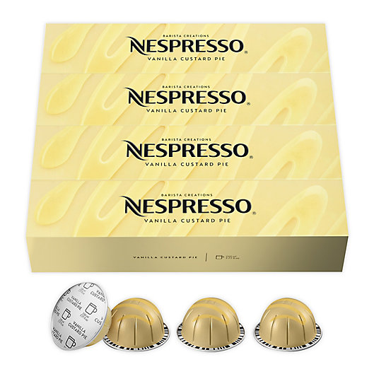 Alternate image 1 for Nespresso® VertuoLine Barista Creations Vanillla Custard Pie Capsules 40-Count