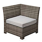 Alternate image 1 for Coastal 6-Piece Sectional Patio Sofa Set in Grey/Cream