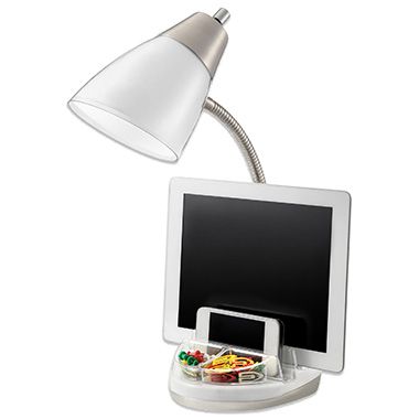 functional organizer desk lamp