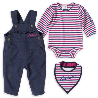 baby carhartt overalls pink