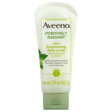 Aveeno&reg; Positively Radiant&reg; 2 oz. Skin Brightening Daily Facial Scrub. View a larger version of this product image.