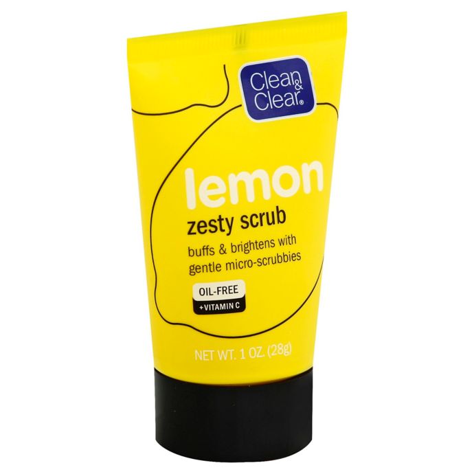 Clean & Clear® 1 oz. Zesty Scrub in Lemon | Bed Bath & Beyond