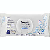 Aveeno&reg; Baby&reg; 64-Count Sensitive Eczema Therapy Soothing Bath Wipes
