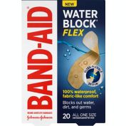 Johnson &amp; Johnson&reg; Band-Aid&reg; 20-Count Waterblock&reg; Flex Adhesive Bandages