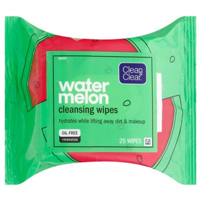 Clean &amp; Clear&reg; 25-Count Cleansing Wipes in Watermelon