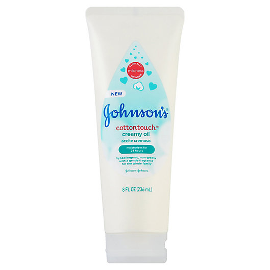 Alternate image 1 for Johnson's® Baby Cotton Touch™ Creamy Oil