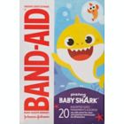 Alternate image 1 for Johnson &amp; Johnson&reg; Band-Aid&reg; 20-Count Baby Shark&trade; Assorted Adhesive Bandages
