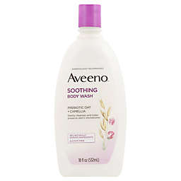 Aveeno® 18 fl. oz. Soothing Body Wash with Prebiotic Oat and Camellia