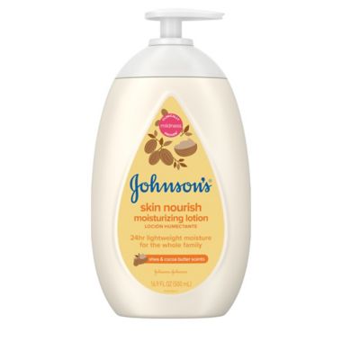 Johnson's 16.9 fl. oz. Skin Nourish Moisturizing Lotion in Shea and Cocoa Butter. View a larger version of this product image.