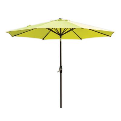 Bed Bath Beyond Canadawestin Outdoor Malibu 9 Foot Market Patio Umbrella In Green Dailymail