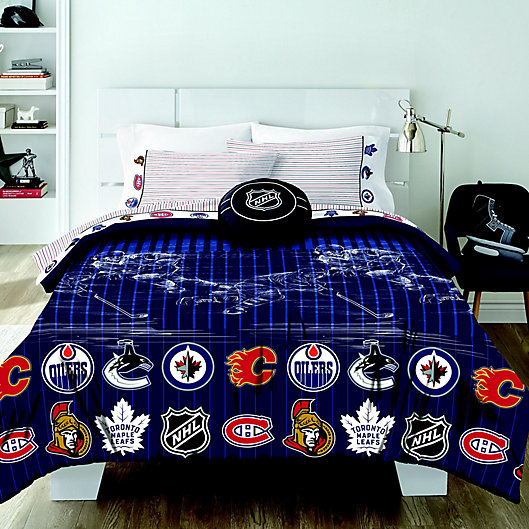 Nhl Canadian Teams Plain Weave, Nhl Twin Bed Sheets