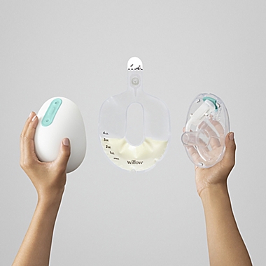 Willow&reg; 3.0 2-Pack 21mm Breast Pump Flanges. View a larger version of this product image.