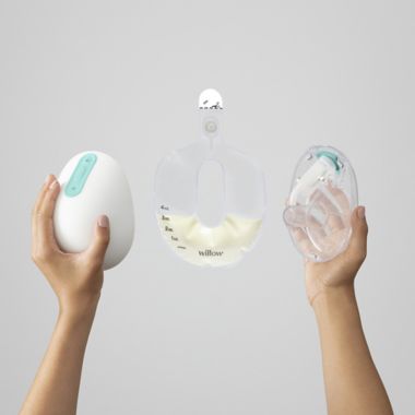 Willow&reg; 3.0 2-Pack 21mm Breast Pump Flanges. View a larger version of this product image.