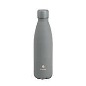 Manna&trade; Vogue&reg; 17 oz. Double Wall Stainless Steel Water Bottle in Grey