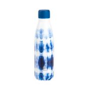 Manna&trade; Vogue&reg; 17 oz. Double Wall Stainless Steel Water Bottle in Blue Tie Dye