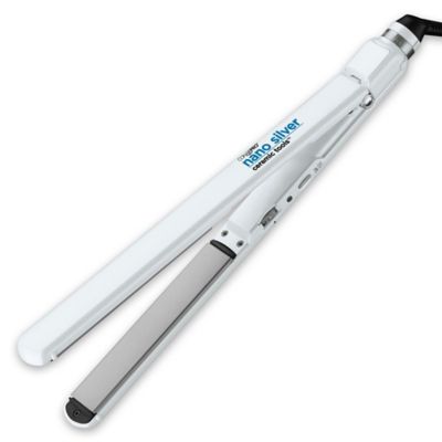 silver flat iron