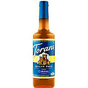 Torani 750 mL Sugar Free Classic Caramel Syrup
