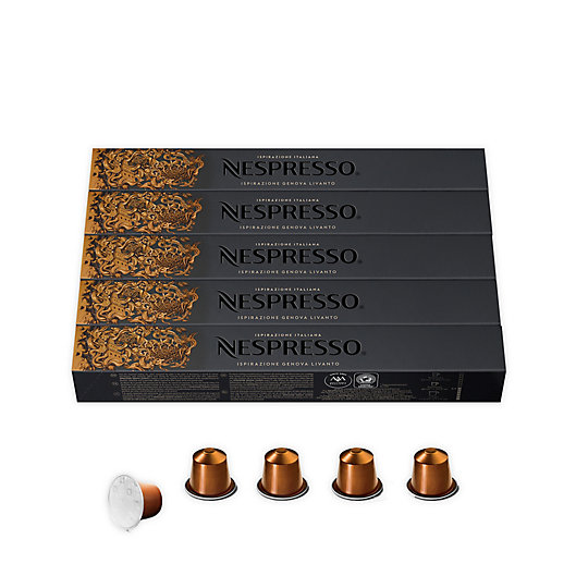 Alternate image 1 for Nespresso OriginalLine Ispirazione Genova Livanto Espresso Capsules 50-Count