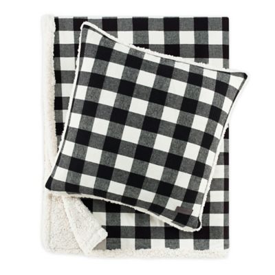 eddie bauer plaid pillow