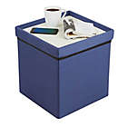Alternate image 5 for SALT&trade; 15-Inch Folding Storage Ottoman with Tray