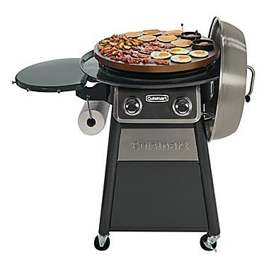 Cuisinart&reg; 360 Griddle Cooking Center in Black/Stainless Steel. View a larger version of this product image.