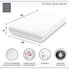 Alternate image 4 for The Peanutshell&trade; 2-Pack Animals Fitted Crib Sheets in Black/White