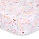 Alternate image 1 for The Peanutshell&trade; Fitted Crib Sheets in Pink Whimsy/Pink Woodland (2-Pack)