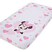 Disney&reg; Minnie Mouse Photo Op Fitted Crib Sheet in Pink