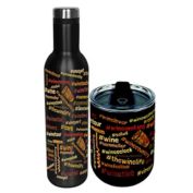 Indigo Falls&reg; #Wine Stainless Steel Drinkware Collection