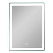 NeuType 36-Inch x 28-Inch Smart Backlit LED Illuminated Anti-Fog Wall Mirror in Silver