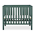 Alternate image 1 for Dream On Me Edgewood 4-in-1 Convertible Mini Crib in Olive