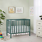 Alternate image 3 for Dream On Me Edgewood 4-in-1 Convertible Mini Crib in Olive