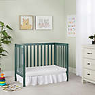 Alternate image 4 for Dream On Me Edgewood 4-in-1 Convertible Mini Crib in Olive