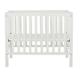 Dream On Me Edgewood 4-in-1 Convertible Mini Crib in White
