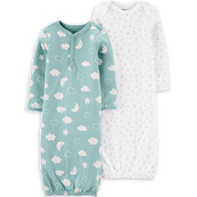 carters infant gowns