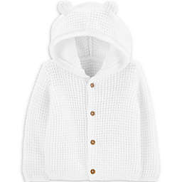carter's® Knit Cardigan in White