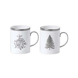 Wedgwood® Winter White Mugs (Set of 2)