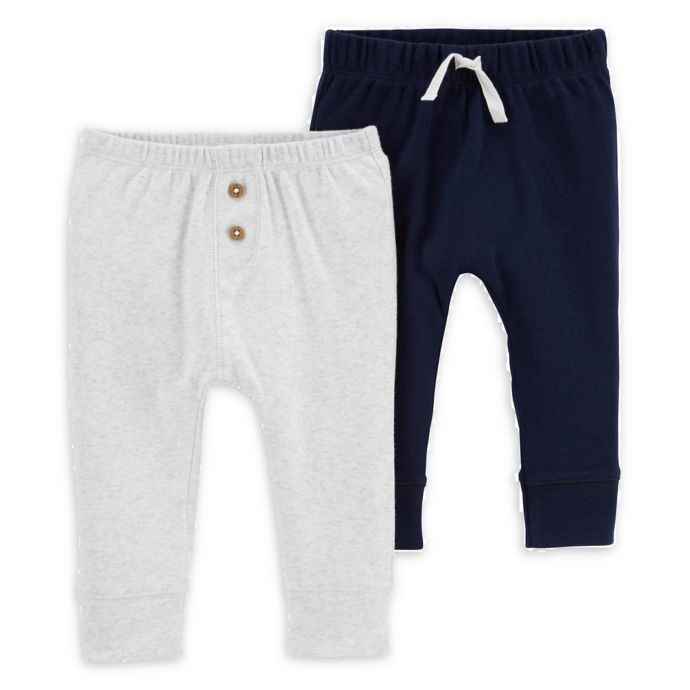 carters pull on denim pants