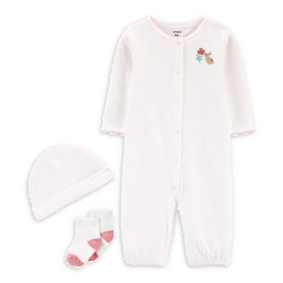 carter's convertible baby gown