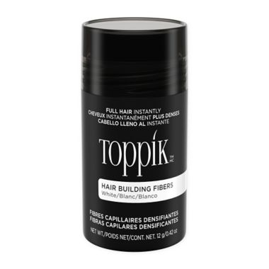 Toppik .42 oz. Hair Building Fibers in White. View a larger version of this product image.