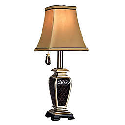 StyleCraft Brompton Table Lamp with Fabric Shade