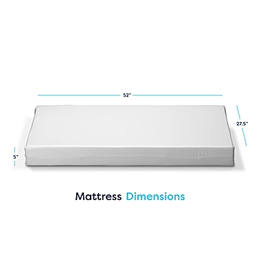 Moonlight Slumber Little Star Dual Sided Crib Mattress. View a larger version of this product image.