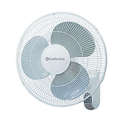 Comfort Zone&reg; CZ16WR 16-Inch Wall Mount Fan with Remote