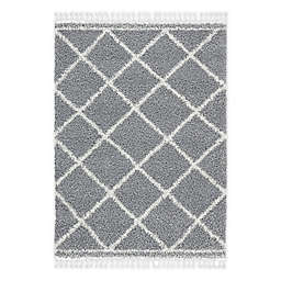 Home Dynamix Onyx Fiore 8&#39; x 10&#39; Area Rug in Light Gray