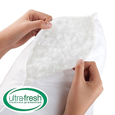 Ultra-Fresh 4-Pack Cotton Standard Bed Pillows. View a larger version of this product image.