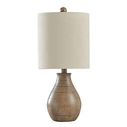 StyleCraft Poly Table Lamp in Brown
