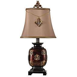 StyleCraft Maximus Poly Table Lamp in Bronze
